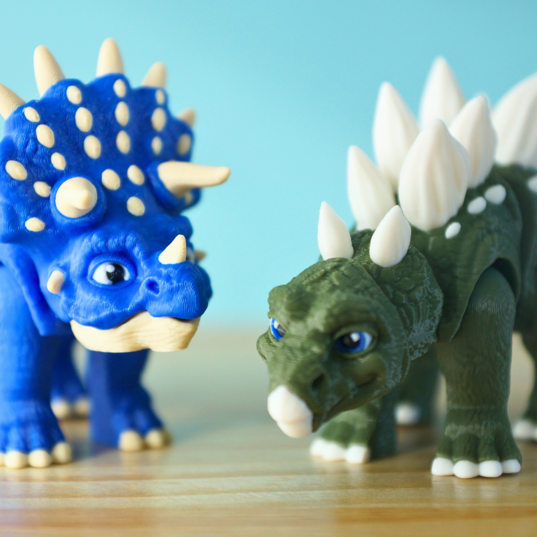 Friendly Articulating Stegosaurus Toy – Inspired by Jurassic Park