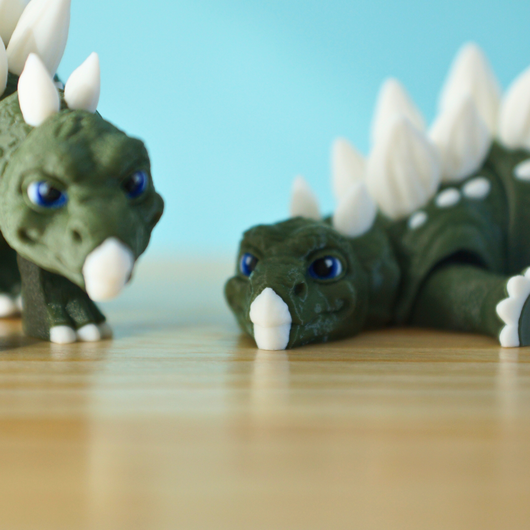 Friendly Articulating Stegosaurus Toy – Inspired by Jurassic Park