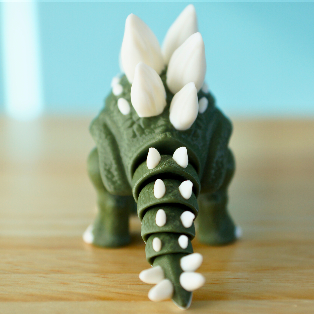 Friendly Articulating Stegosaurus Toy – Inspired by Jurassic Park