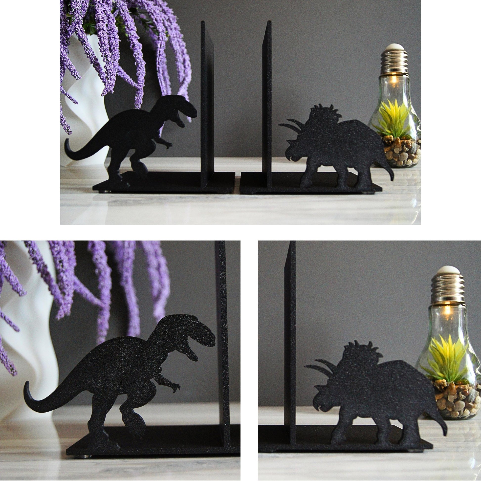 Dinosaur Bookends makes for a great gift for Jurassic Park / Dino fans.