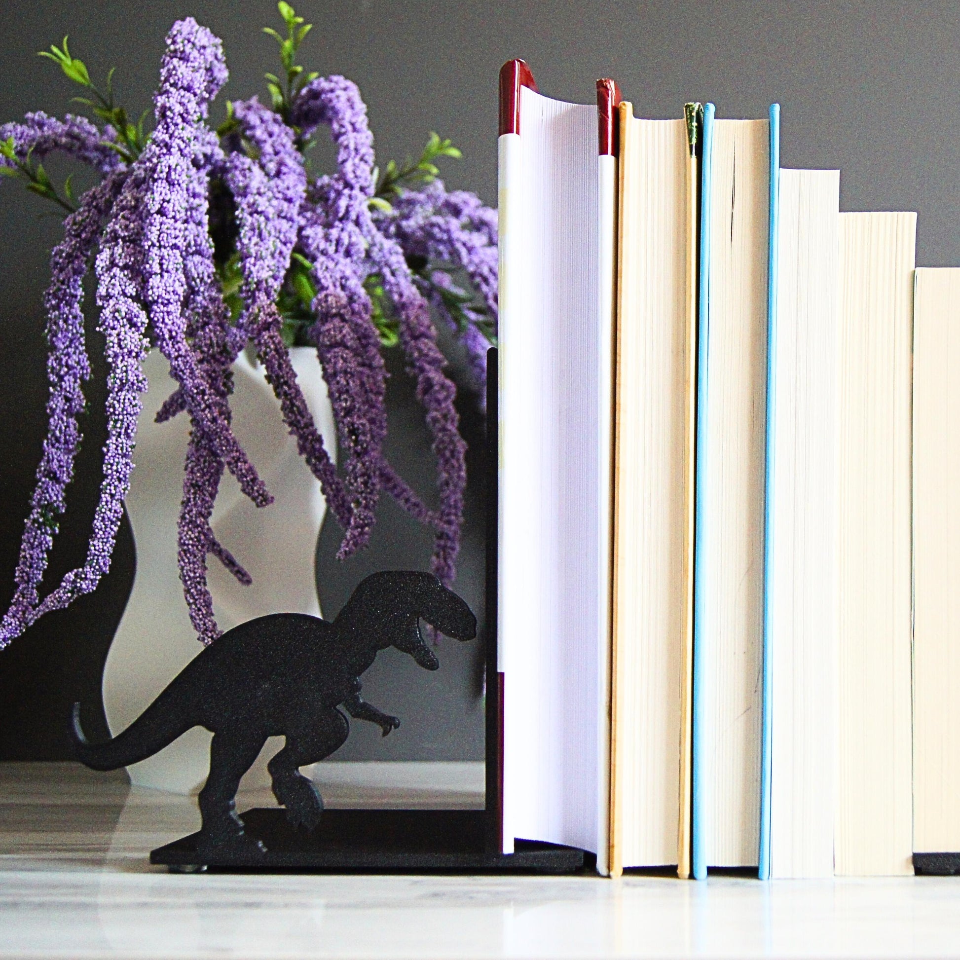 Dinosaur Bookends makes for a great gift for Jurassic Park / Dino fans.