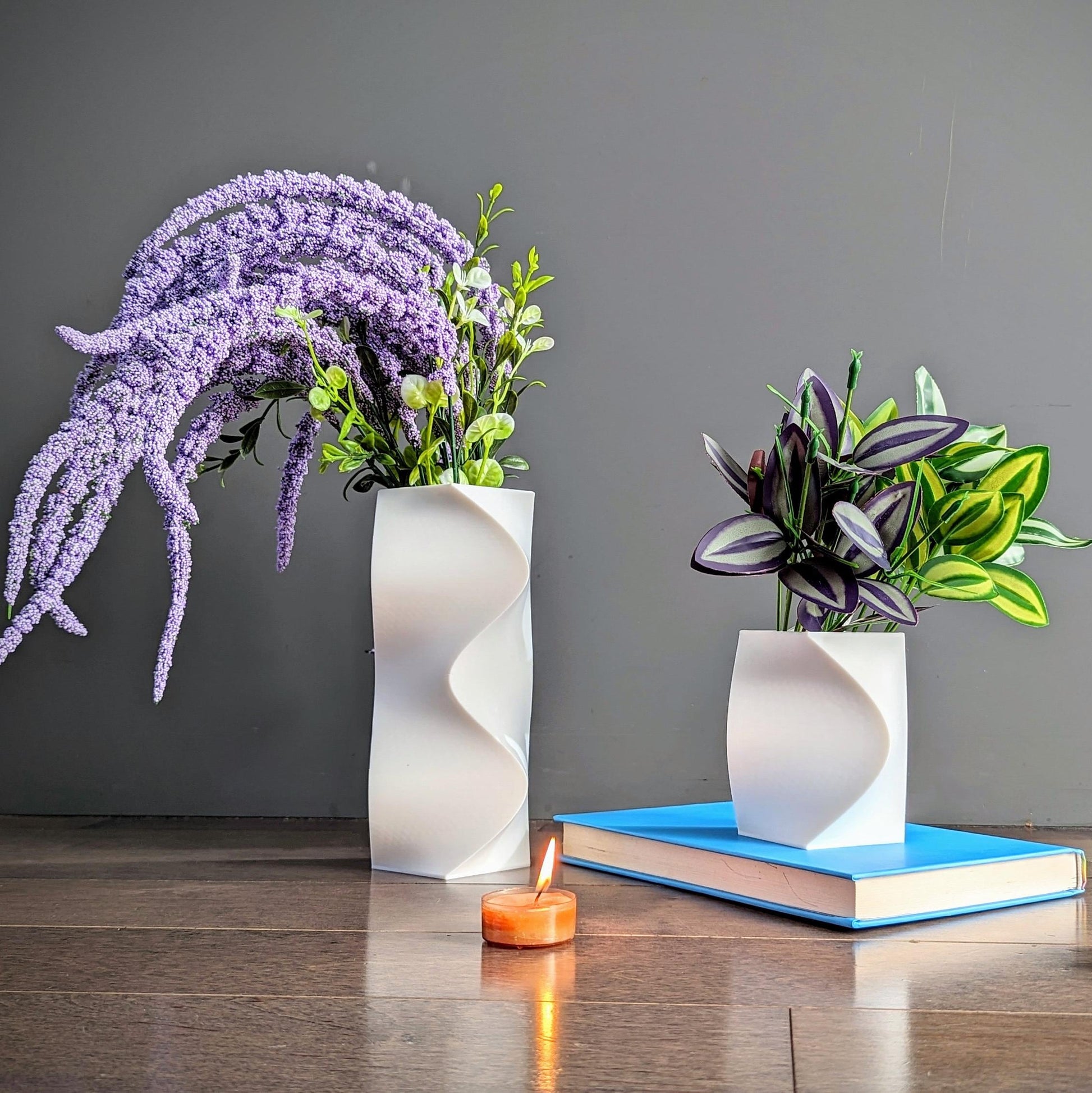 Elegant Modern Wave Vase: Excellent Home Decor Gift For The Holidays