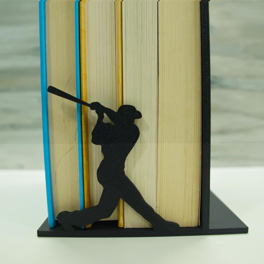 Personalized baseball Bookend makes for a great gift for baseball fans, players, coaches and enthusiasts.