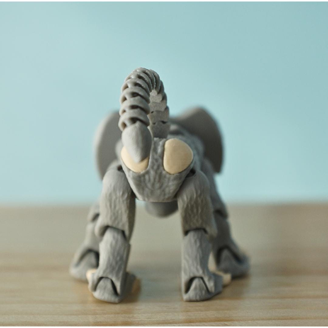 Adorable Baboon – 3D Printed Articulated Fidget Toy – Customizable Color Combinations – Unique Gift for Kids & Collectors