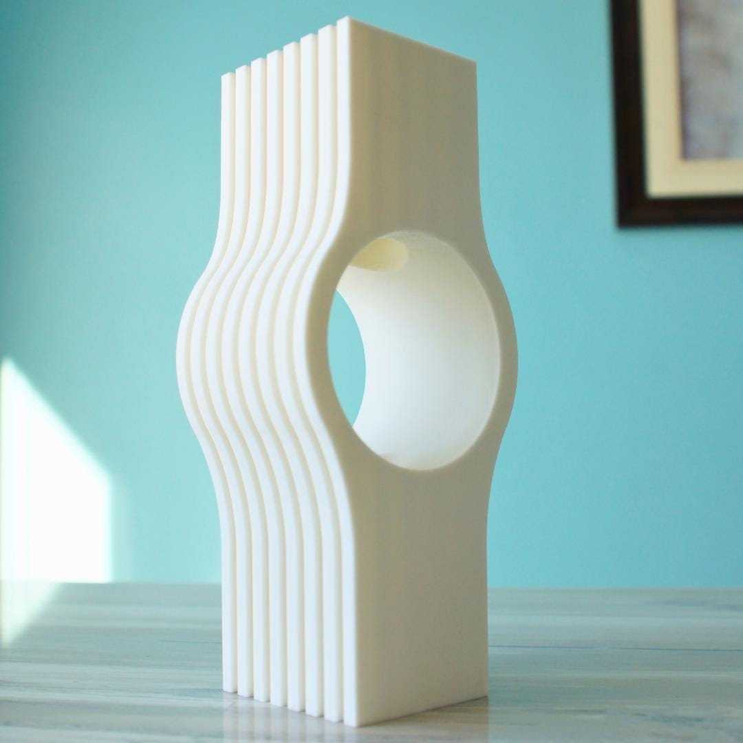 Stylish Modern Flower Vase – Unique Home Decor Housewarming Gift